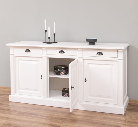 Bufet cu 3 usi, 3 sertare, BAS Colectia Directoire de la Studio Szel PS23BAS - Culoare_P039 - VOPSIT