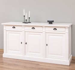 Bufet cu 3 usi, 3 sertare, BAS Colectia Directoire de la Studio Szel PS23BAS - Culoare_P039 - VOPSIT