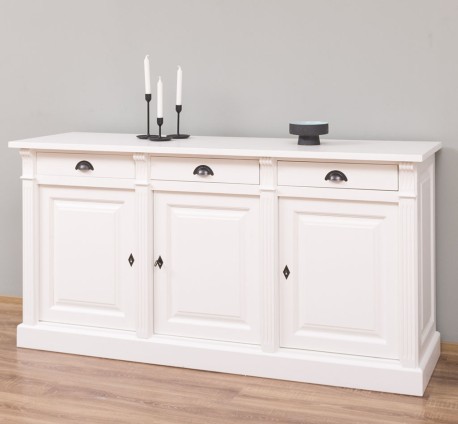 Bufet cu 3 usi, 3 sertare, BAS Colectia Directoire de la Studio Szel PS23BAS - Culoare_P039 - VOPSIT