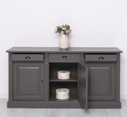 Bufet cu 3 usi, 3 sertare, BAS Colectia Directoire de la Studio Szel PS23BAS - Culoare_P022 - VOPSIT