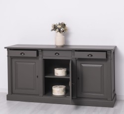 Bufet cu 3 usi, 3 sertare, BAS Colectia Directoire de la Studio Szel PS23BAS - Culoare_P022 - VOPSIT