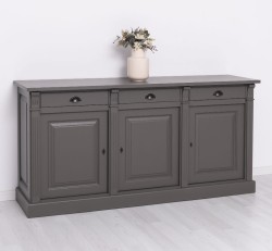 Bufet cu 3 usi, 3 sertare, BAS Colectia Directoire de la Studio Szel PS23BAS - Culoare_P022 - VOPSIT