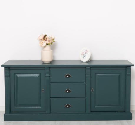 Bufet cu 2 usi, 3 sertare, BAS, Colectia Directoire de la Studio Szel PS56BAS - Culoare_P087 - VOPSIT