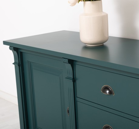 Bufet cu 2 usi, 3 sertare, BAS, Colectia Directoire de la Studio Szel PS56BAS - Culoare_P087 - VOPSIT
