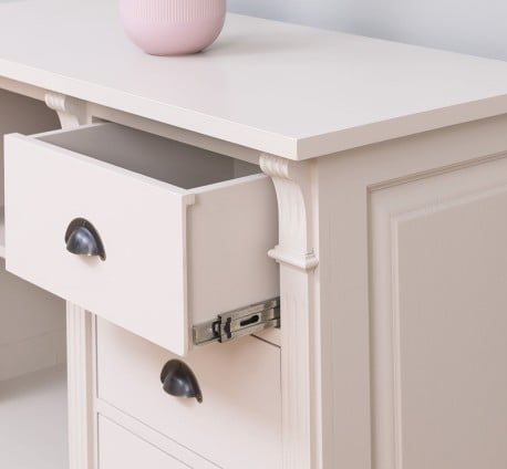 Bufet cu 1 usa, 3 sertare, BAS, Colectia Directoire de la Studio Szel PS46BAS - Culoare_P024 - VOPSIT