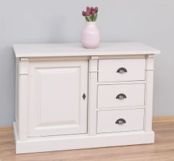 Bufet cu 1 usa, 3 sertare, BAS, Colectia Directoire de la Studio Szel PS46BAS - Culoare_P024 - VOPSIT
