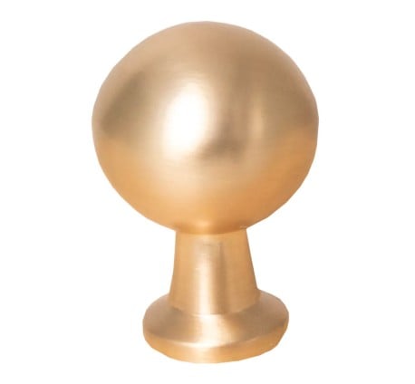 Zamak knob Nord brushed gold - BUTON-GZ-NORD-1-18