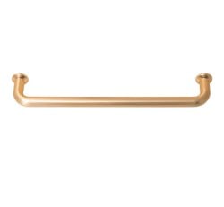 Zamak handle Nord C=128 mm brushed gold - M-UZ-NORD-128-18