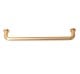 Zamak handle Nord C=160 mm brushed gold