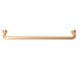 Zamak handle Nord C=192 mm brushed gold