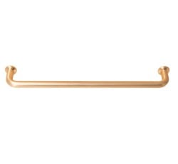 Zamak handle Nord C=192 mm brushed gold - M-UZ-NORD-192-18