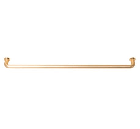 Zamak handle Nord C=320 mm brushed gold - M-UZ-NORD-320-18