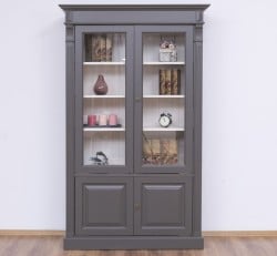 Vitrina cu 2+2 usi, Colectia Directoire de la Studio Szel PS177 - Culoare Ext._P022 / Culoare Int._P015 - DUBLU COLOR
