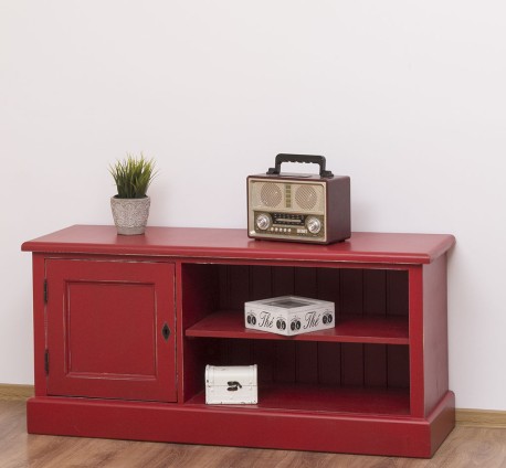 Comoda 1 usa si 1 raft de la Studio Szel PS419 - Culoare_P047A - VOPSIT ANTICHIZAT