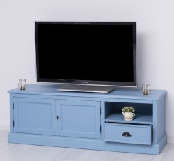 Comoda TV cu 2 usi, 1 sertar de la Studio Szel PS101 - Culoare_P053A - VOPSIT ANTICHIZAT