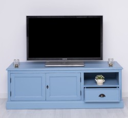 Comoda TV cu 2 usi, 1 sertar de la Studio Szel PS101 - Culoare_P053A - VOPSIT ANTICHIZAT