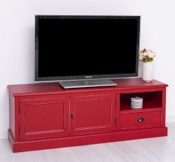 Comoda TV cu 2 usi, 1 sertar de la Studio Szel PS101 - Culoare_P047A - VOPSIT ANTICHIZAT