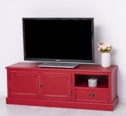 Comoda TV cu 2 usi, 1 sertar de la Studio Szel PS101 - Culoare_P047A - VOPSIT ANTICHIZAT
