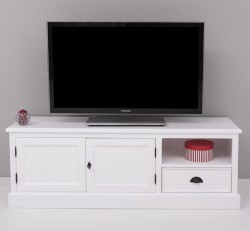 Comoda TV cu 2 usi, 1 sertar de la Studio Szel PS101 - Culoare_P004 - VOPSIT