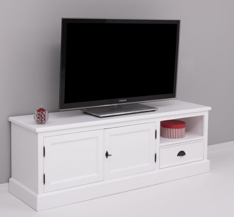 Comoda TV cu 2 usi, 1 sertar de la Studio Szel PS101 - Culoare_P004 - VOPSIT