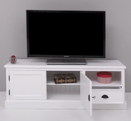 Comoda TV cu 2 usi, 1 sertar de la Studio Szel PS101 - Culoare_P004 - VOPSIT