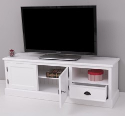 Comoda TV cu 2 usi, 1 sertar de la Studio Szel PS101 - Culoare_P004 - VOPSIT