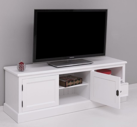 Comoda TV cu 2 usi, 1 sertar de la Studio Szel PS101 - Culoare_P004 - VOPSIT