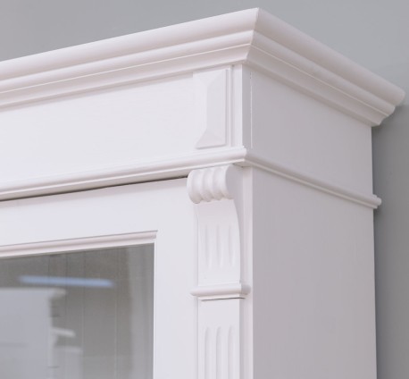 Dulap cu 1 usa sticla, 3 sertare, Colectia Directoire de la Studio Szel PS425 - Culoare_P039 - VOPSIT