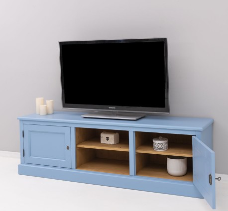 Comoda TV 2 usi, 1 raft de la Studio Szel PS417 - Culoare Ext._P057 / Culoare Int._P002 - DUBLU COLOR