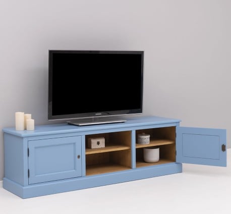 Comoda TV 2 usi, 1 raft de la Studio Szel PS417 - Culoare Ext._P057 / Culoare Int._P002 - DUBLU COLOR