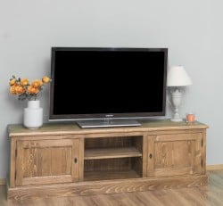 Comoda TV 2 usi, 1 raft de la Studio Szel PS417 - Culoare_P001 - CERUIT