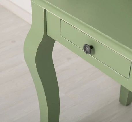 Birou cu picioare curbate de la Studio Szel PS580 - Culoare_P054A- VOPSIT ANTICHIZAT