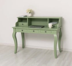 Birou cu picioare curbate de la Studio Szel PS580 - Culoare_P054A- VOPSIT ANTICHIZAT