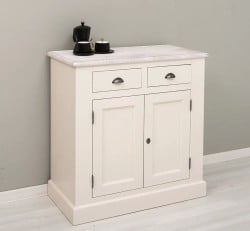 Bufet cu 2 usi, 2 sertare, BAS de la Studio Szel PS70BAS - Culoare Top_P080 - Culoare Corp_P015 - DUBLU COLOR