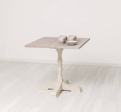 Masa de bar 78cm, blat stejar de la Studio Szel PS675 - Culoare Top_P067 - Culoare Corp_P024A - DUBLU COLOR