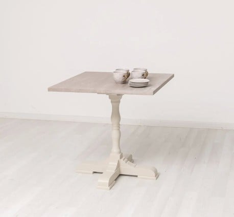 Masa de bar 78cm, blat stejar de la Studio Szel PS675 - Culoare Top_P067 - Culoare Corp_P024A - DUBLU COLOR