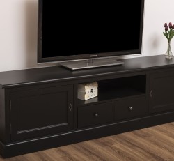 Comoda TV cu 2 sertare, 2 usi, BAS de la Studio Szel PS107BAS - Culoare_P003 - VOPSIT