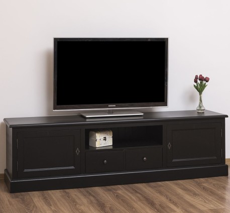Comoda TV cu 2 sertare, 2 usi, BAS de la Studio Szel PS107BAS - Culoare_P003 - VOPSIT