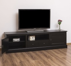 Comoda TV cu 2 sertare, 2 usi, BAS de la Studio Szel PS107BAS - Culoare_P003 - VOPSIT
