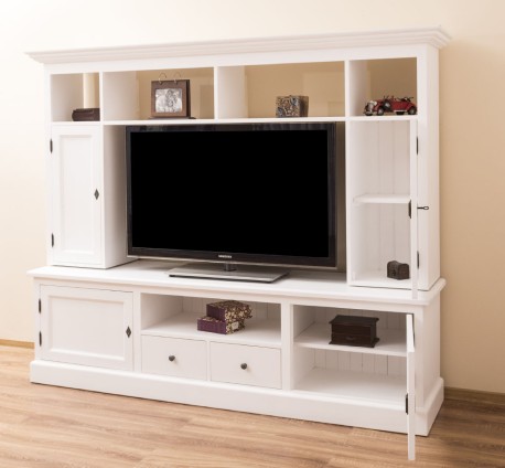 Comoda TV 2 sertare, 2 usi BAS +2 usi SUP de la Studio Szel PS107BAS+SUP - Culoare_P004 - VOPSIT