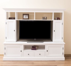 Comoda TV 2 sertare, 2 usi BAS +2 usi SUP de la Studio Szel PS107BAS+SUP - Culoare_P004 - VOPSIT