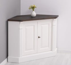 Bufet pentru colt, 2 usi, BAS, Colectia Directoire de la Studio Szel PS9BAS - Culoare Top_P085 - Culoare Corp_P039 - DUBLU COLOR