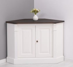 Bufet pentru colt, 2 usi, BAS, Colectia Directoire de la Studio Szel PS9BAS - Culoare Top_P085 - Culoare Corp_P039 - DUBLU COLOR
