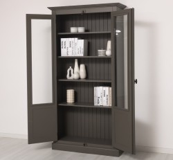 Vitrina cu 2 usi, cu tija de la Studio Szel PS407 - Culoare_P022 - VOPSIT