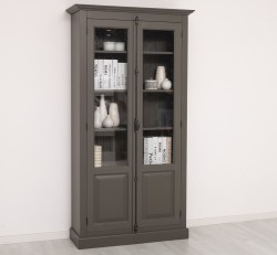 Vitrina cu 2 usi, cu tija de la Studio Szel PS407 - Culoare_P022 - VOPSIT