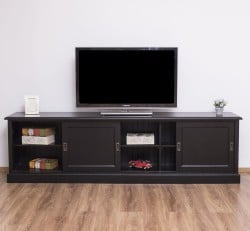 Comoda TV cu 4 usi glisante, BAS de la Studio Szel PS609BAS - Culoare_P003 - VOPSIT