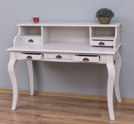 Birou cu picioare curbate de la Studio Szel PS580 - Culoare_P024A - VOPSIT ANTICHIZAT