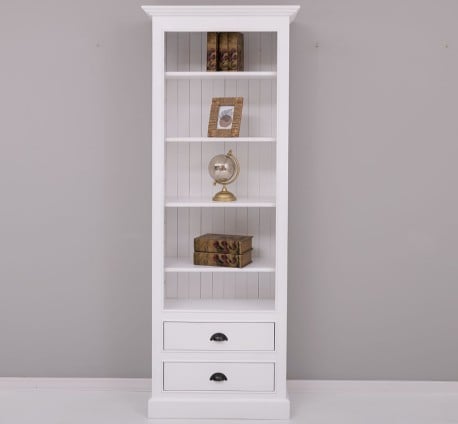 Biblioteca cu 2 sertare, etajera deschisa de la Studio Szel PS455 - Culoare_P004 - VOPSIT