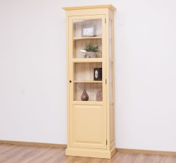 Vitrina cu 1 usa de la Studio Szel PS163 - Culoare Ext_P050 / Culoare Int._Nefinisat - VOPSIT