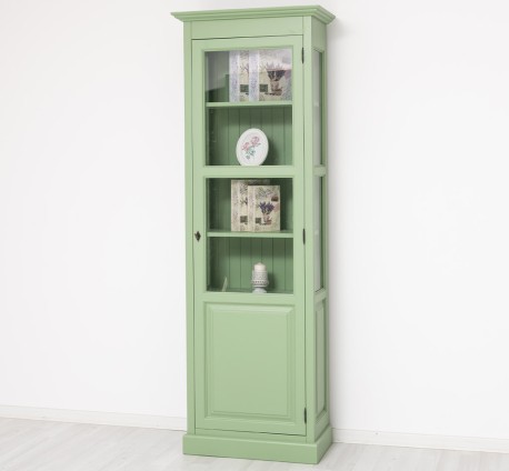 Vitrina cu 1 usa de la Studio Szel PS163 - Culoare_P054 - VOPSIT